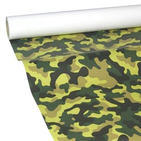 JUNOPAX 50m x 1,15m Papiertischdecke Tarnmuster Camouflage