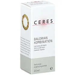Ceres Baldrian Valeriana Kombination Tropfen