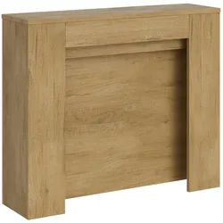 Itamoby Ausziehbare Konsole 90x25/211 cm Kiba Eiche Natur