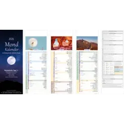 ALPHA Mondkalender 160934 15x42cm