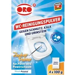 ORO® WC-Reiniger 01044 , 1 Packung = 4 Beutel à 100 gr