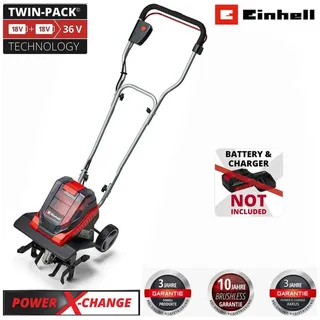 Einhell Akku-Motorhacke Akku-Bodenhacke GE-CR 30 Li-Solo 36V,(2 X 18V) Power X- Change