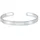 KUZZOI Armband Basic Bangle Matt 925 Silber«, silberfarben