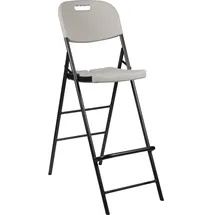 Perel Klappstuhl 45 x 77 x 114 cm weiß