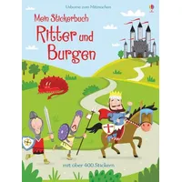 Usborne Verlag Mein Stickerbuch: Ritter und Burgen