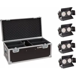 Eurolite Set 4x LED CBB-2 WW/CW Fairlight + Case