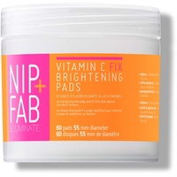 Nip+Fab Vitamin C Fix Aufhellende Gesichtspads mit Vitamin C | Wattepads | Fördert die Kollagenproduktion | Anti-Aging | 60 Stücke