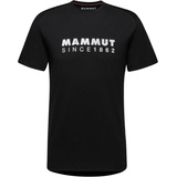 Mammut Herren Trovat T-Shirt Mens Logo Wander-Shirt, Schwarz, XL