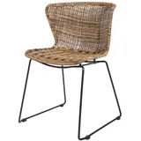 Woood Gartenstuhl Wings 54 x 54 x 77 cm beige 2 St.
