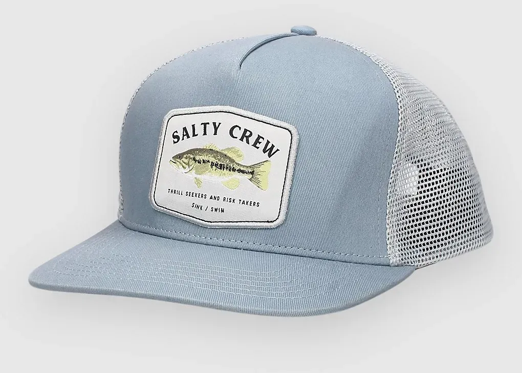 Salty Crew Bigmouth Trucker Cap blue fog Gr. Uni