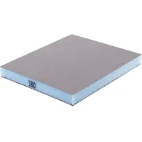 Pferd tools Wasserfester Schleifschwamm 98x120x13 mm A180 zweiseitig für