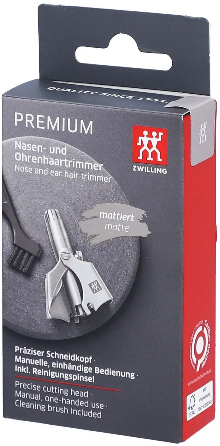 Zwilling Premium Nasen- und Ohrenhaartrimmer