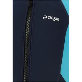 ZigZag Neopren Schwimmanzug Kinder Cyan Blau 128/134