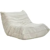 Livetastic Schlafsessel, Weiß, Textil, 82x70x105 cm, Wohnzimmer, Sessel, Schlafsessel