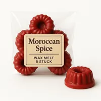 ⭐⭐⭐⭐⭐ Moroccan Spice - Würzig & Orientalisch | 5er Set - Duftwachs | Duftkerzen | Duftmelt