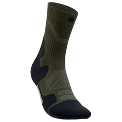 Bauerfeind Sports Herren Outdoor Merino Mid Cut Socks grün