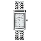 Thomas Sabo ELEGANCE Rechteckig Edelstahl 22 mm WA0428-201-201