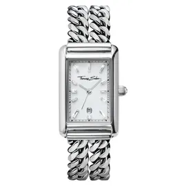 Thomas Sabo ELEGANCE Rechteckig Edelstahl 22 mm WA0428-201-201
