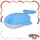 Pokémon Pokemon Wailord 17,5 cm Mehrfarbig