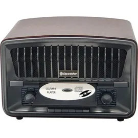 Roadstar HRA-270CD+BT Tragbares CD-Radio Vintage Digital Dab/Dab+/FM, CD-MP3-Player, Bluetooth, USB, Stereo, AUX-IN, LCD-Display, Fernbedienung, Kopfhöreranschluss, Alarm, Holz