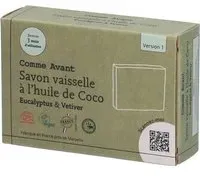 Savon vaisselle à l'huile de coco Eucalyptus & Vétiver 150 g