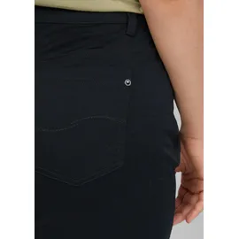 QS Capri-Hose Baumwoll-Elasthan schwarz 50