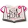 If Gimble Book Holder - Tickled Pink