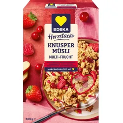 EDEKA Herzstücke Knusper Müsli Multi Frucht 500G