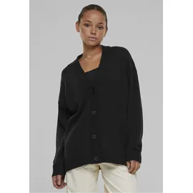 URBAN CLASSICS Strickjacke Urban Classics Schwarz S