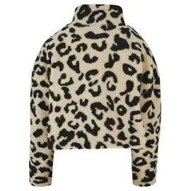 URBAN CLASSICS Aop Sherpa Halbzippullover Sand Leo S