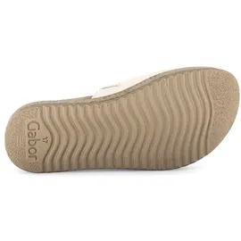 Gabor "Pantolette", Damen, beige, Größe 38 EU
