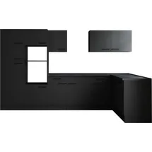 Respekta Winkelküche L-Form 340 x 172 cm grau