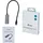 iTEC i-tec USB-C Metal Gigabit Ethernet Adapter 0,28m Typ-C zu Gigabit-Ethernet TB3 St./Bu. grau