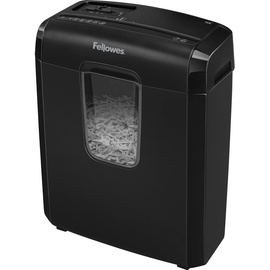 Fellowes Powershred 6C Aktenvernichter Partikelschnitt 4 x 35mm 11l Blattanzahl (max.): 6 Blatt Papierschredder) für Zuhause,