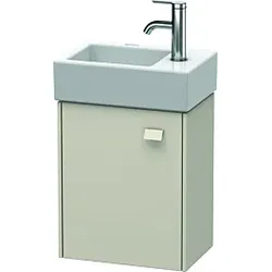 Duravit Brioso Waschtischunterbau BR4049L9191 364x239mm, Taupe, Tür links