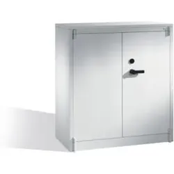 C+P Feuerschutzschrank Certos, 3 Ordnerhöhen, H1226xB1200xT500mm Front Lichtgrau Korpus Lichtgrau