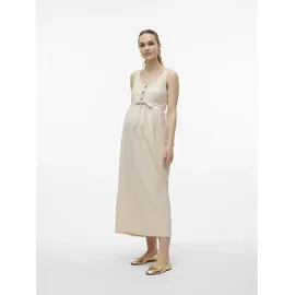 MAMA LICIOUS Mamalicious Evi Lia Ankle ärmelloses Midikleid - French Oak - XS