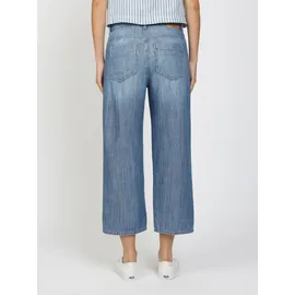 Gang Weite Jeans "94CAROL CULOTTE", Damen, Gr. 26, N-Gr, midblau washed, Denim/Jeans, Obermaterial: 100% Baumwolle, weit knöchelfrei, Jeans, Light Denim, 5-Pocket-Stil, Topseller