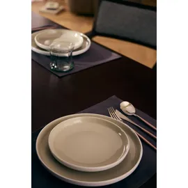 LeGer Home by Lena Gercke Platzset "Liaa", grau (anthrazit), B:30cm L:45cm, Obermaterial: 88% Baumwolle, 12% Leinen, LEGER HOME BY LENA GERCKE, Platzsets, Baumwollqualität mit Leinenanteil, schöne Haptik, Deko, Maße 30x40 cm