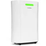 Klarstein AeroDry Smart 12L Luftentfeuchter 12L/Tag, 18 m2 Feuchtigkeitssensor App-Steuerung 135 m3/h Weiß