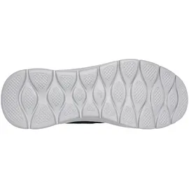 SKECHERS Go Walk Flex Hands Up Herren Slipper, schwarz, Obermaterial: 100% Textilmaterial TEXMAT., Schuhe Wanderschuh