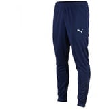 Puma teamRISE Poly Training Pants Jogginghose, Peacoat - puma white,