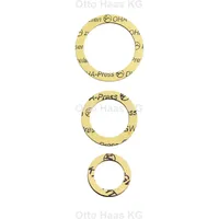 Haas + Sohn HAAS OHA-Press Verschraubungsdichtung 8834 gelb, 27x38x1,8mm, 3/4"