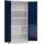Classix Aktenschrank 92 x 60 x 195 cm blau