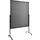 Legamaster Moderationswand 120 x 150 cm grau