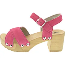 SOFTCLOX Plateau Sandaletten für Damen, rot, Größe 41 EU