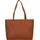 Valentino Pansy Shopper Kunstleder Brown