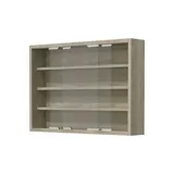 VCM Hängevitrine Agisa 57 x 10 x 40 cm Beige