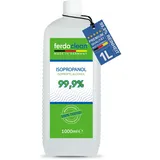 Isopropanol 99,9% 1000ml Lösungsmittel Isopropylalkohol zum Entfetten und Reinigen IPA 1L 2-Propanol