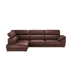 Max Schelling Ecksofa  Vita , rot , Maße (cm): B: 209 H: 79 T: 293